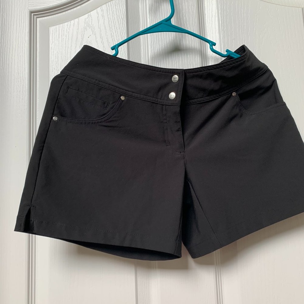 Black Golf Shorts Size 2 Slazenger